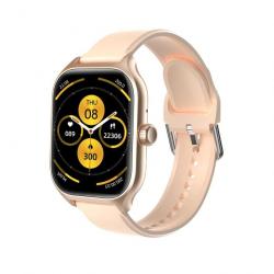 Montre Connectee pour Android iPhone Bluetooth 5.0, Couleur: Or