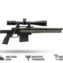 Chassis ORYX pour Ruger American SA droitier Vert