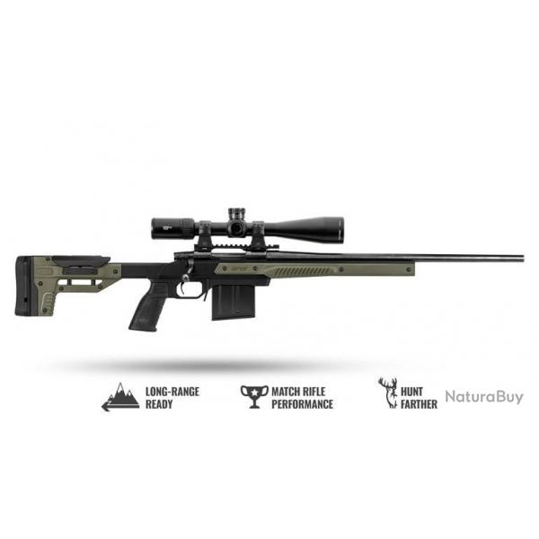 Chassis ORYX pour Ruger American SA droitier Vert