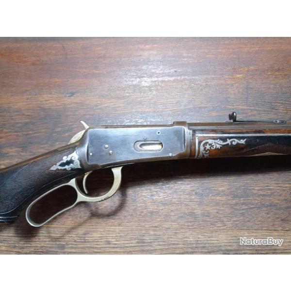 Antique carabine Winchester RIFLE - modle 1894 / model 94 DELUXE - cal .38-55 - anne 1896 - TBE