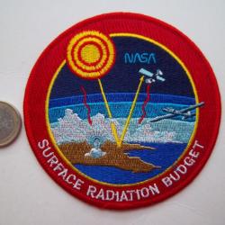 écusson NASA Budget rayonnement surface PATCH Navette spatiale Mission Centre spatial