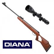 Pack carabine à air comprimé DIANA TWO SISTY Calibre 4,50 mm avec lunette  DIANA 3-9x32 - Armurerie Pisteurs