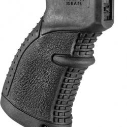 Poignee Pistolet ergonomique caoutchoutée Fab Defense agr-47 pour ak et akm - Noir