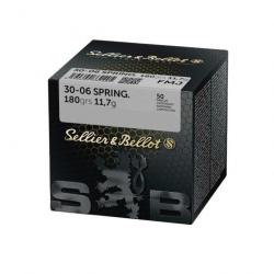 Destockage ! Munition Sellier & Bellot 30-06 SPRG SPCE 11.7g 180gr x1 boites