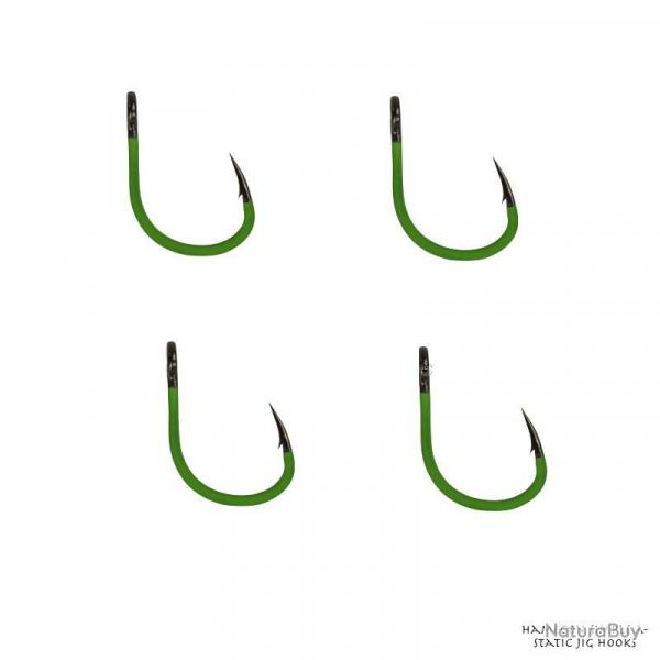 Hameon Simple Madcat A-Static Jig Hooks 8/0