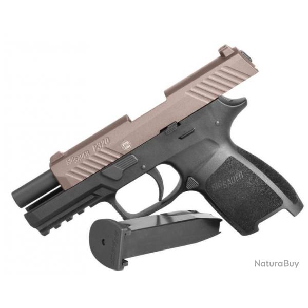 Pistolet  blanc Sig Sauer P320 Noir 9mm P.A.K - Pink gold - Destock'Defense
