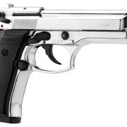 Pistolet à Blanc Kimar 92 Auto Chromé 9mm PAK - Destock'Defense