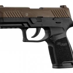 Pistolet Sig Sauer P320 Noir 9mm Pak Midnight Bronzé + Mallette - Destock'Defense
