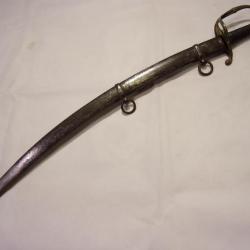 SABRE D'INFANTERIE 1821 FOURREAU FER