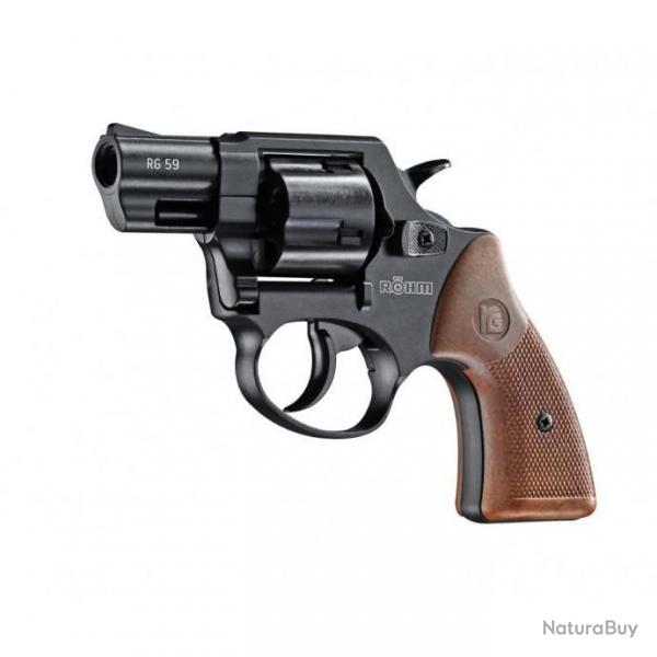 Revolver Rohm RG59 Black Calibre 9mm RK - garantie 2 ans - Destock'defense