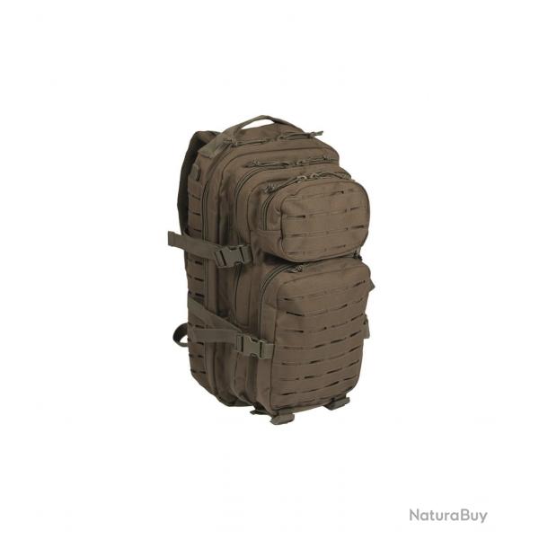 Mil-tec Sac  dos US Assault Laser Cut olive 20L