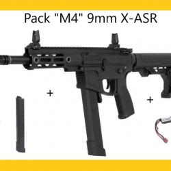 M4 "9mm" X-ASR Mosfet / Pack Airsoft