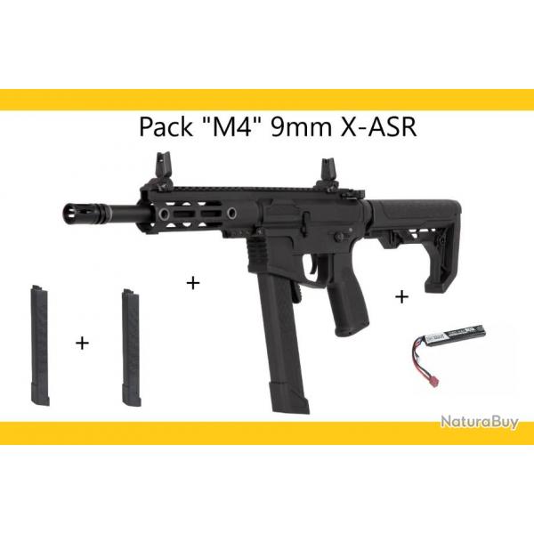 M4 "9mm" X-ASR Mosfet / Pack Airsoft