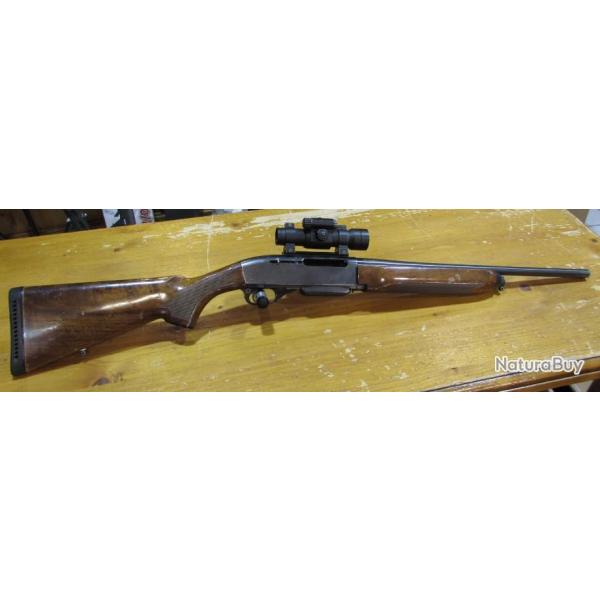 Carabine Remington 7500 semi automatique, cal 280 Remington, canon 47cm aimpoint 9000sc occasion