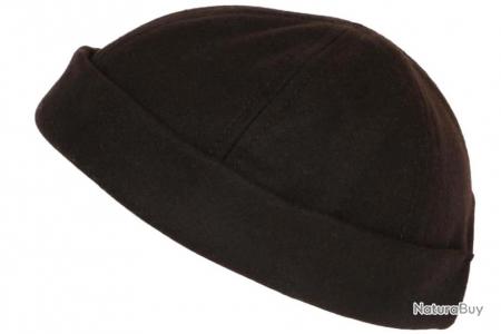 Bonnet marin Noir tendance, bonnet docker coton homme femme livré 48h!