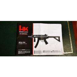 NOTICE COMPLETE H&K MP5K-PDW CO2 4.5mm  Umarex