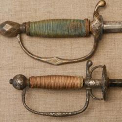 Deux épées européennes du XVIIIe siècle