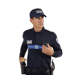 Polo Bleu Police Municipale Dry tec® manches longues