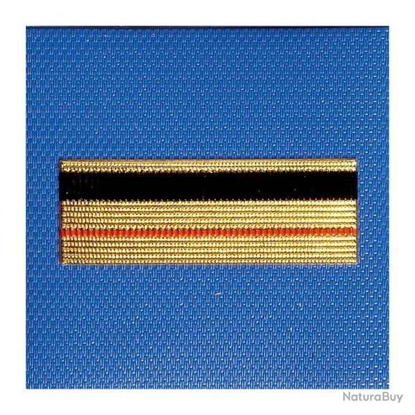 Grade velcro tissu 5x5 brigadier chef principal