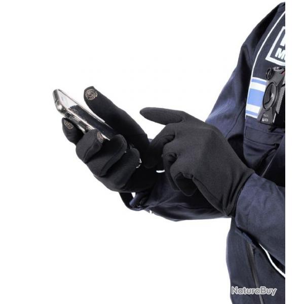 Gants tactiles thermorgulateurs Noir