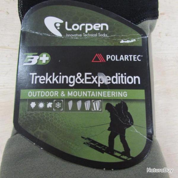 Chaussettes grand froid LORPEN Trekking & Expdition