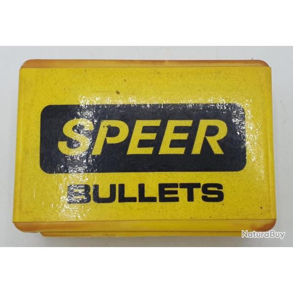 100 Balles SPEER Cal 6mm (243) : 75 grains Hollow Point.