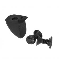 Hand Stop Low Pro pour M-LOK & KeyMod - Aluminium 6063 CNC / Noir - WiiTech