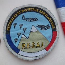écusson RESAL Recherche Secours AéroLarguée Afghanistan commando parachutiste