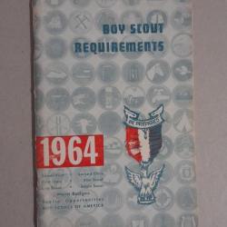 Collectible 1964 Boy Scout Merit Badge Requirement. Boys Scouts of America. Scoutisme américain