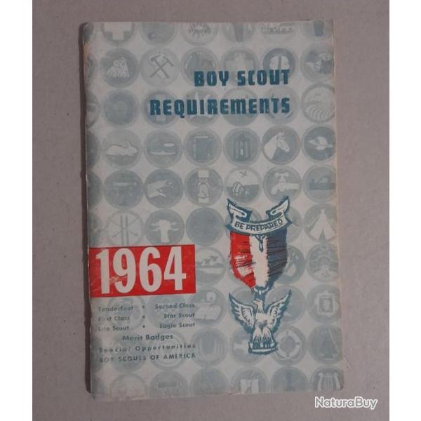 Collectible 1964 Boy Scout Merit Badge Requirement. Boys Scouts of America. Scoutisme amricain