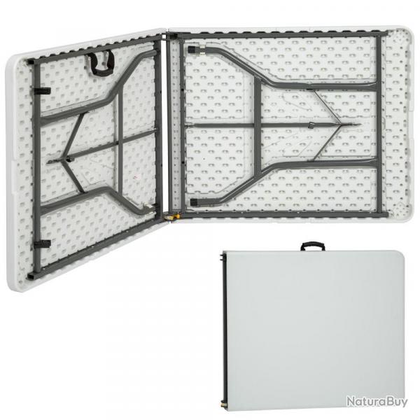 Table pliante de camping jardin BBQ barbecue pique-nique portable en aluminium 183 x 76 x 74cm 2008