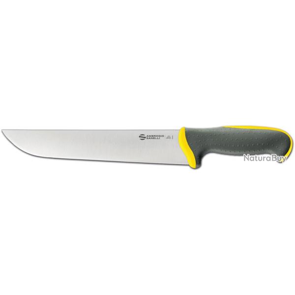 Couteau de boucher 26cm gamme Tecna Ambrogio Sanelli pour Januel