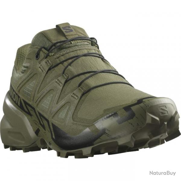 Chaussures Salomon SpeedCross 6 Forces - Vert ranger - 42 2/3