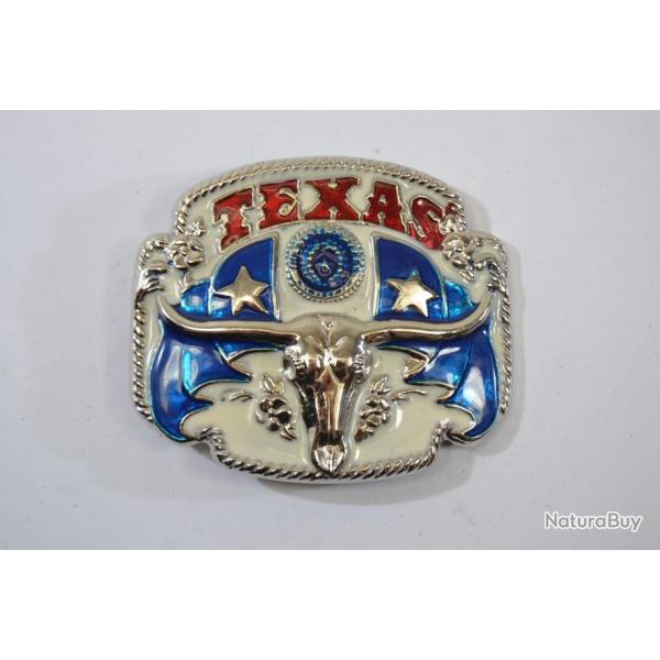 Boucle ceinture USA TEXAS drapeau US amricain country cowboy western farwest rodeo