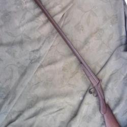 fusil type Lefaucheux , un chien cassé