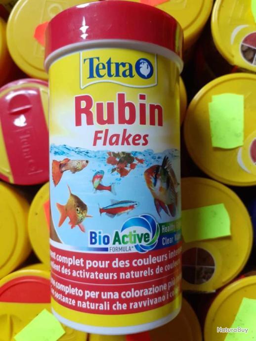 Tetra Rubin Flakes Nourriture pour poissons d'aquarium