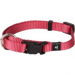 COLLIER ZIGGI ROUGE CERISE 20-35CM 10MM XS