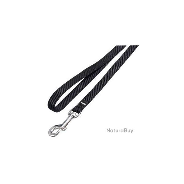 LAISSE ASP NOIR 100CM 20MM