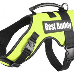 HARNAIS BEST BUDDY URANUS NEON VERT XXL 95-130CM 50MM