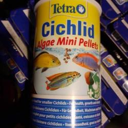 Tetra cichlid algae mini pellets 170gr/500ml