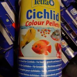 Tetra cichlid colour pellets 165gr/500ml
