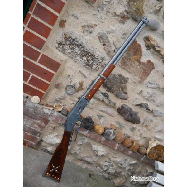 Winchester 1866 DENIX - ARME FACTICE EN ZAMAC - REPRODUCTION INERTE NE TIRE PAS