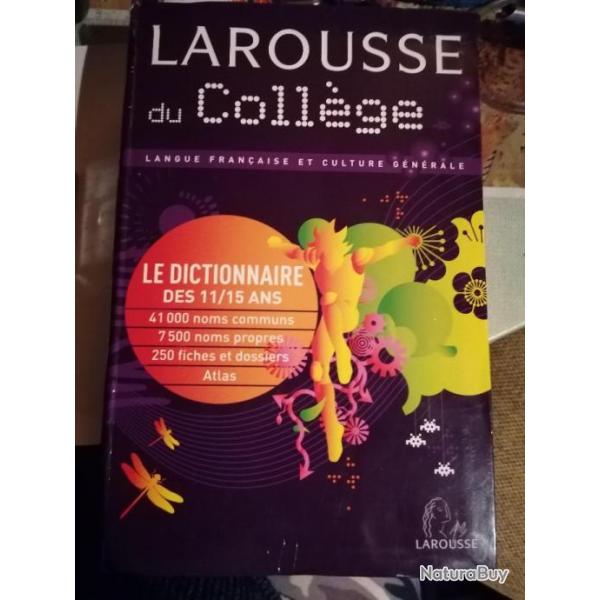 Dictionnaire Larousse du College Langue Franaise et Culture Generale
