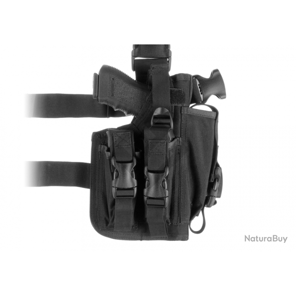Holster universel SOF - Droitier / Noir - Invader Gear