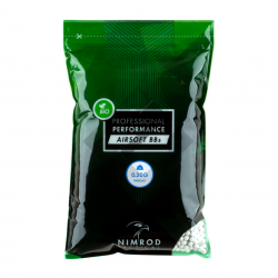 Sachet de billes BIO Professional Performance 0,20g - 5000 BBs / Blanc - Nimrod