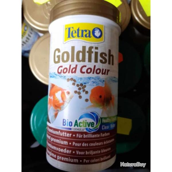 tetra goldfish gold colour 75gr/250ml