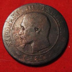 10 centimes Napoléon III 1854 BB