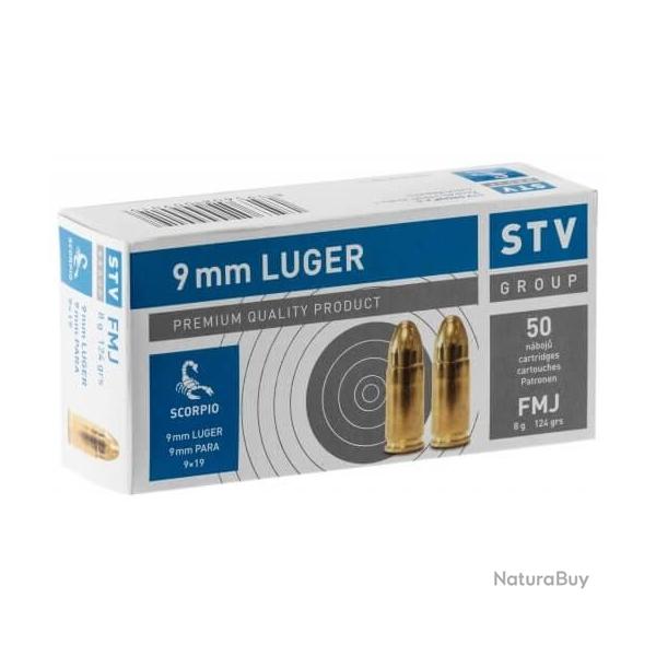 STV SCORPIO 9MM LUGER 124 GR 1000 MUN 