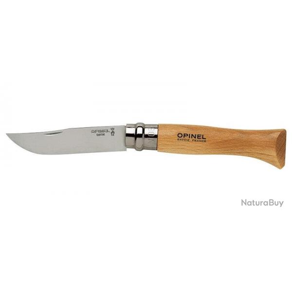 OPINEL TRADITION INOX N08 Lame 85mm - Manche Htre