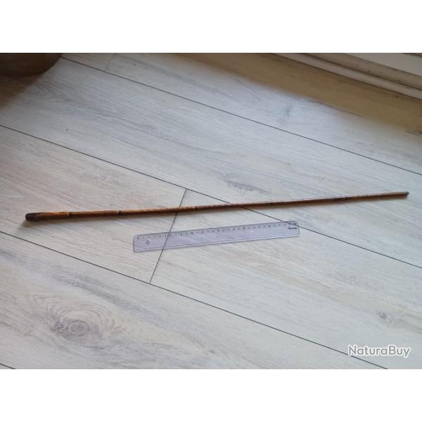 BAGUETTE D'EPOQUE EN BOIS POUR FUSIL A PERCUSSION A POUDRE NOIRE